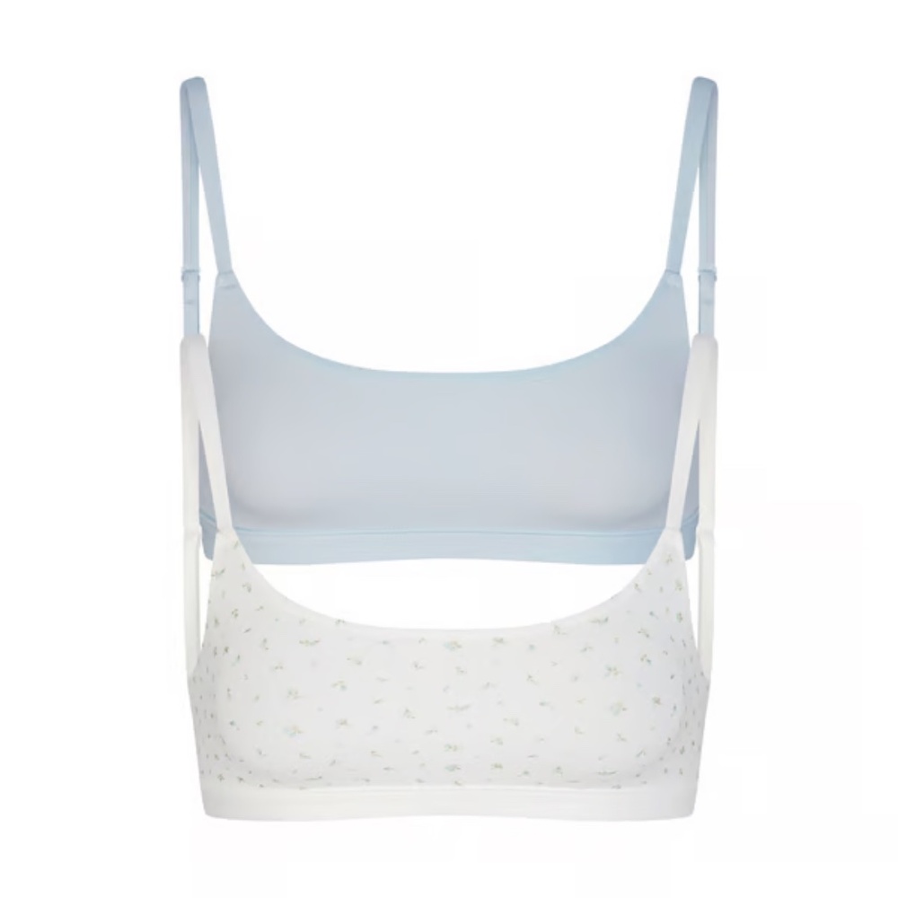 Skims Fits Everybody Scoop Bralette 2-Pack
